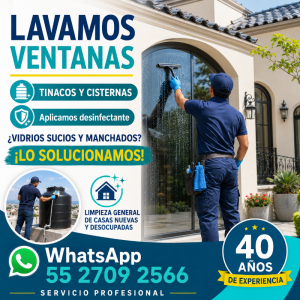 Lavado de ventanas