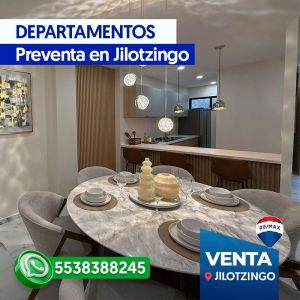 DEPARTAMENTO EN VENTA Jilotzingo