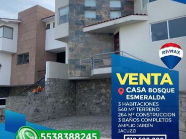 Casa en venta en Bosque Esmeralda