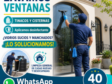 Lavado de ventanas