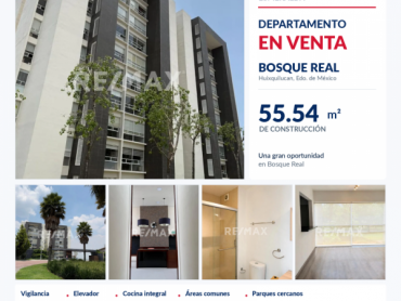 Departamento en Bosque Real VENTA